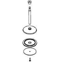 1. FULL BREWER PISTON ASSEMBY / MPN - 2000410045